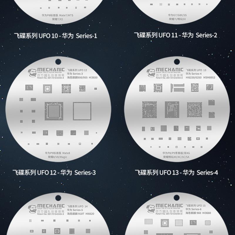 MECHANIC huawei composite stencils set