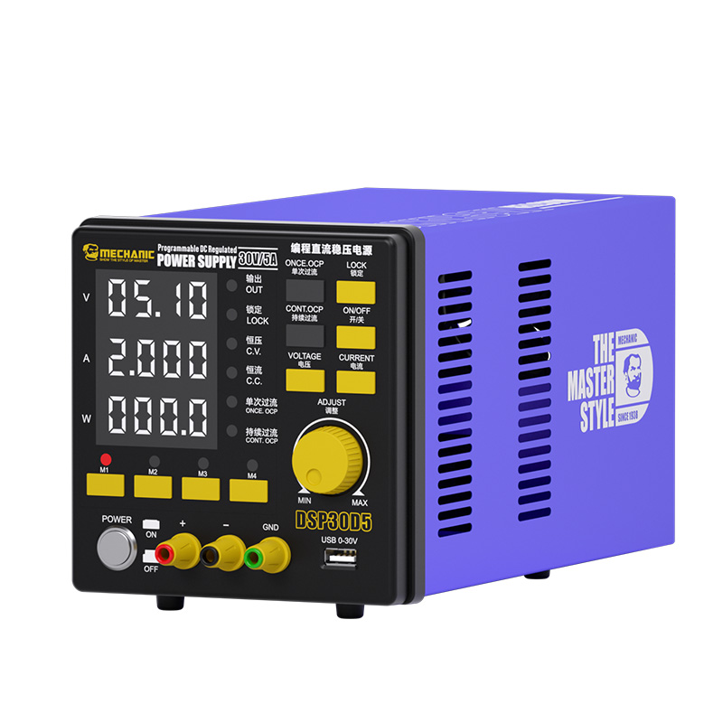 Intelligent DC regulated power supply